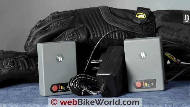 Gerbing's Hybrid Gloves - Battery Packs and Charger