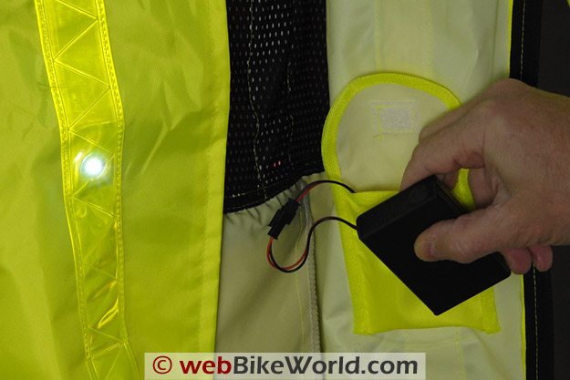 LEDwear LED Safety Jacket - Battery Pack