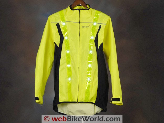 LEDwear LED Safety Jacket - Front View