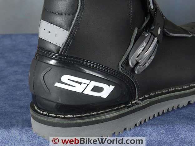 Sidi Discovery Rain Boots - Heel Cup and Reflector