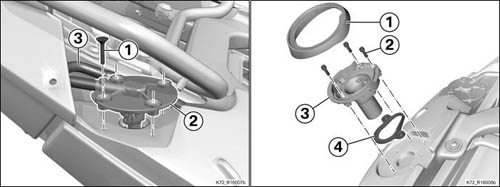 BMW F800GS Fuel Tank Safety Valve Assembly