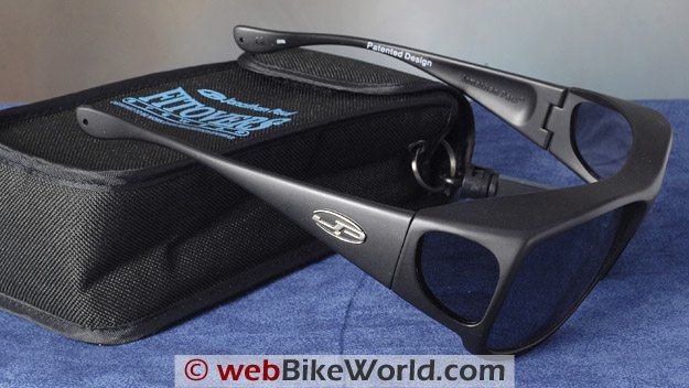 Fitovers Motorcycle Sunglasses - Side View