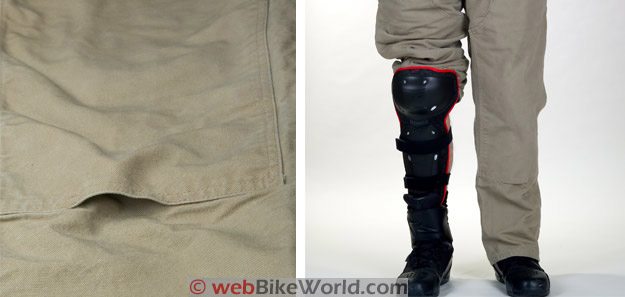 Carhartt Jeans With Motorcycle Knee Protection