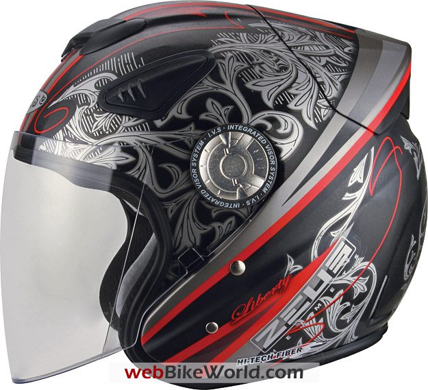 Zeus ZS-608 "Jet" styled helmet