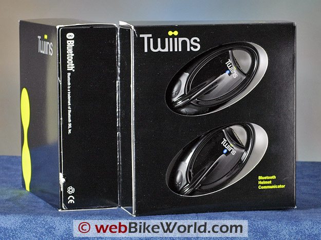 Twiins Motorcycle Bluetooth Intercom - Box