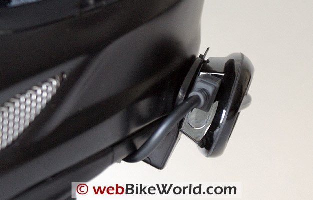 Twiins Motorcycle Bluetooth Intercom - Helmet Mount, Front