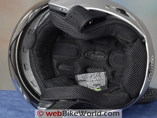 Vemar CKQI Bluetooth Motorcycle Helmet Liner