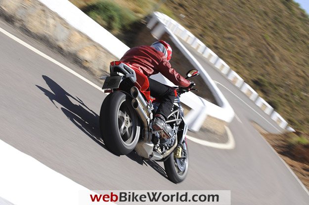 2010 MV Agusta Brutale 990R on the Road