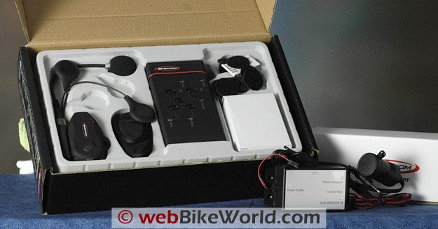 BikerCom Motorcycle Intercom Communications System - Parts