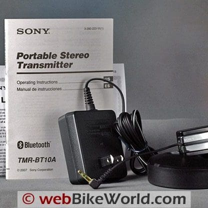 Sony Bluetooth Adapter Review - webBikeWorld