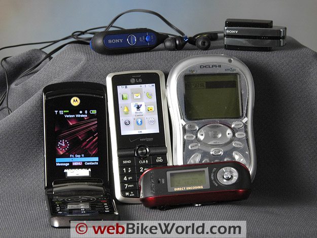 Various Bluetooth Devices