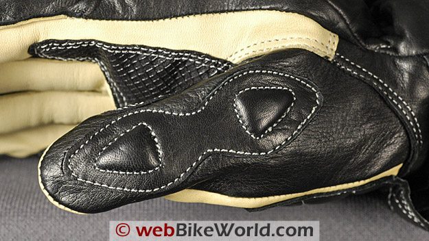 Falco Podium Gloves - Close-up of Thumb