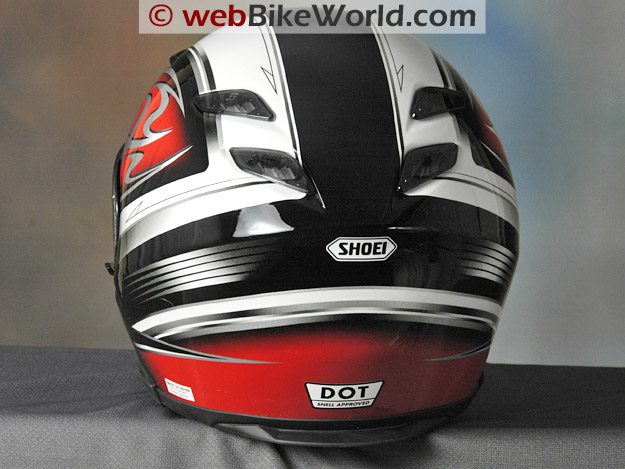 Shoei RF-1100 Rear View
