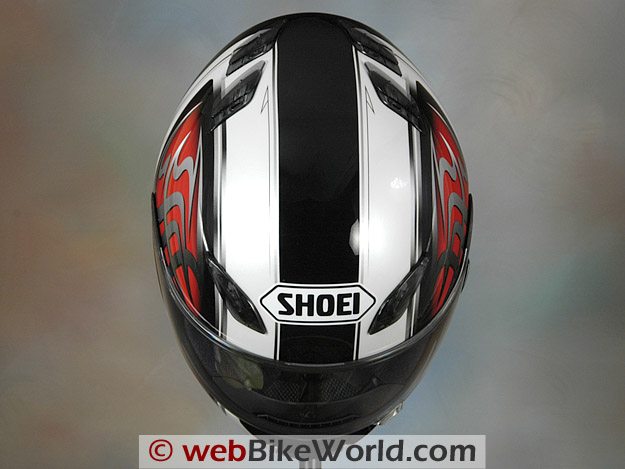 Shoei RF-1100 - Top View