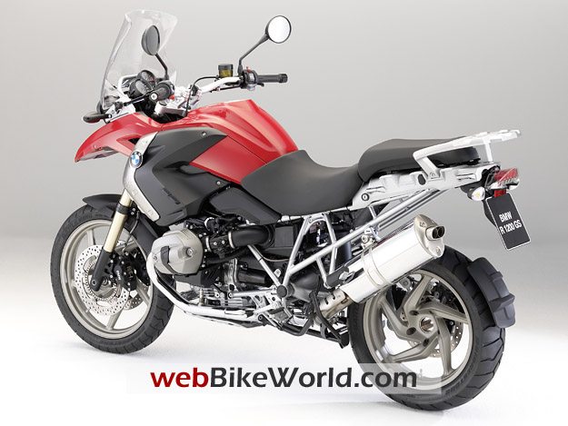 2010 BMW R 1200 GS - Left Side, Rear View