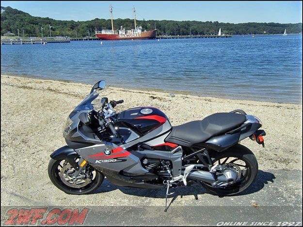 BMW K 1300 S on the Beach