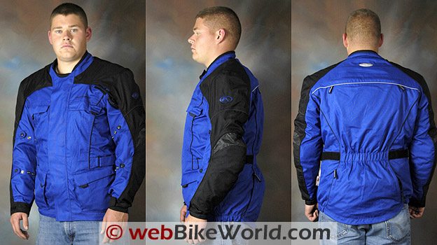 3 Views of the Fieldsheer Aqua Tour Jacket