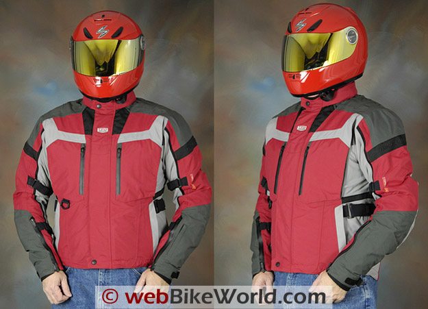 Firstgear TPG Teton Jacket - Front and Side Views