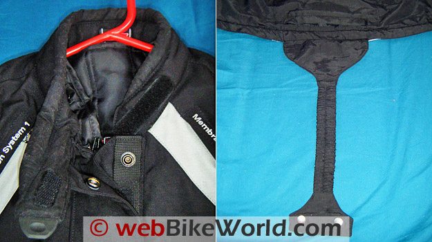 Polo Bahiro Jacket Collar and Crotch Strap