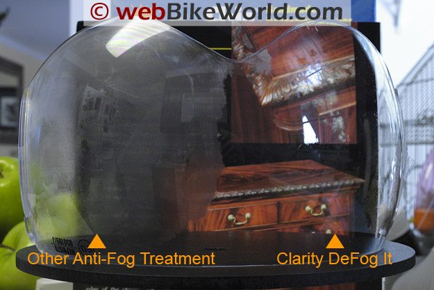 Clarity Defog It Compared to Other Anti-Fog Treatment Product