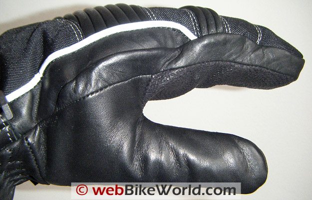 Hein Gericke Pathan Gloves - Thumb and Side View