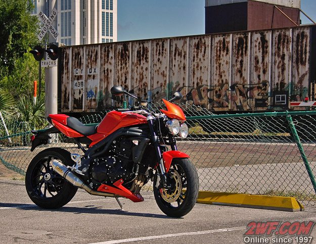 Triumph Speed Triple in the City