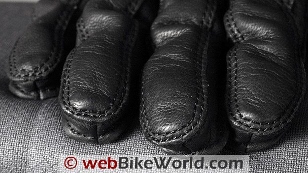 Halvarssons Safety Grip Motorcycle Gloves - Fingertips