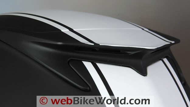 2010 Bell Star Helmet - Rear Spoiler