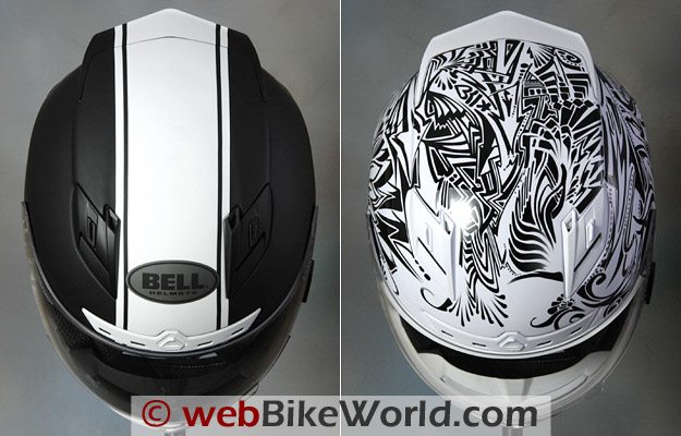 2010 Bell Star Helmet - Top View