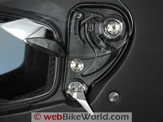 2010 Bell Star Helmet - Face Shield Removal Mechanism