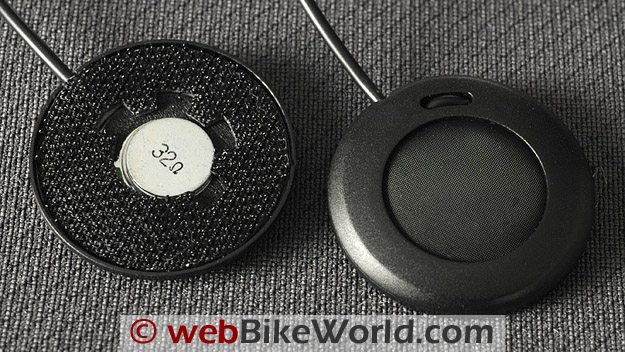 Scala Rider G4 Intercom - Speakers Close-up