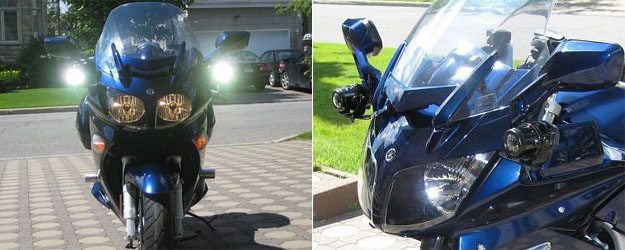 HID Lights on Motorcycle