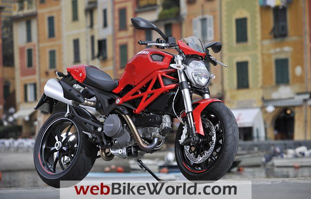 Ducati Monster 796 - Right Side View