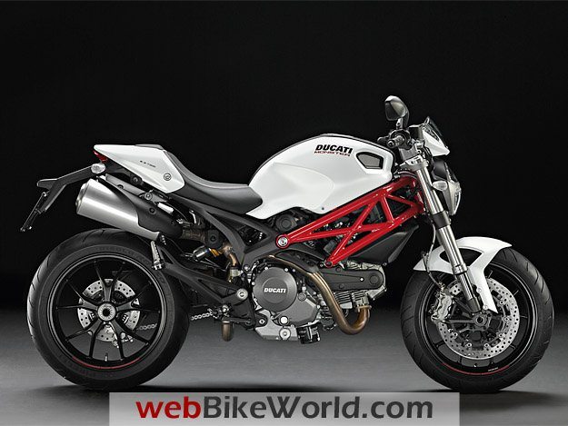 Ducati Monster 796 White