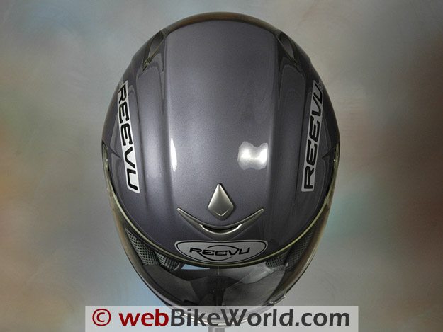 Reevu MSX1 Rear View Mirror Helmet - Top View