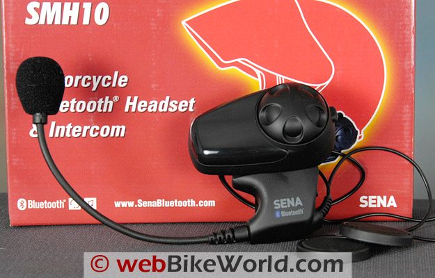 Sena BT0003007 SMH10 Motorcycle Bluetooth Headset/Intercom for