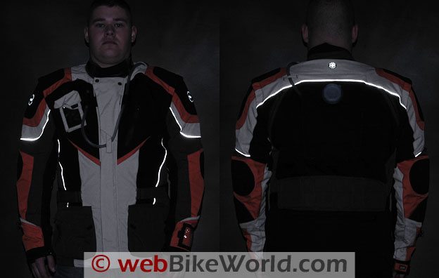 British Motorcycle Gear Adventure Jacket - Reflectivity