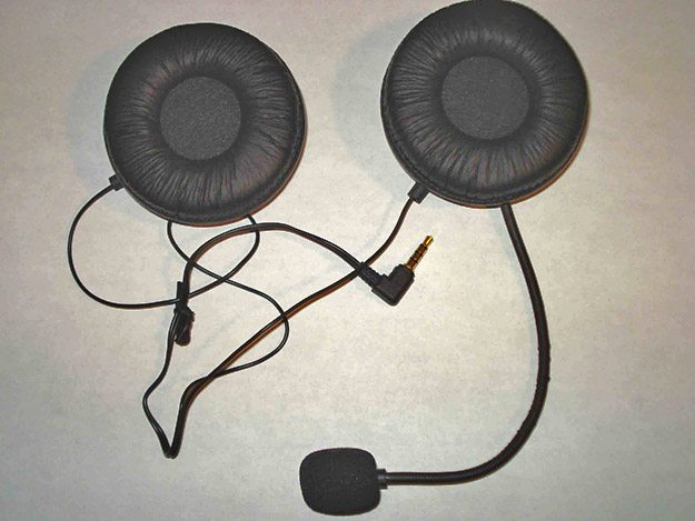 New Sony speakers with original BT Interphone headset wiring.
