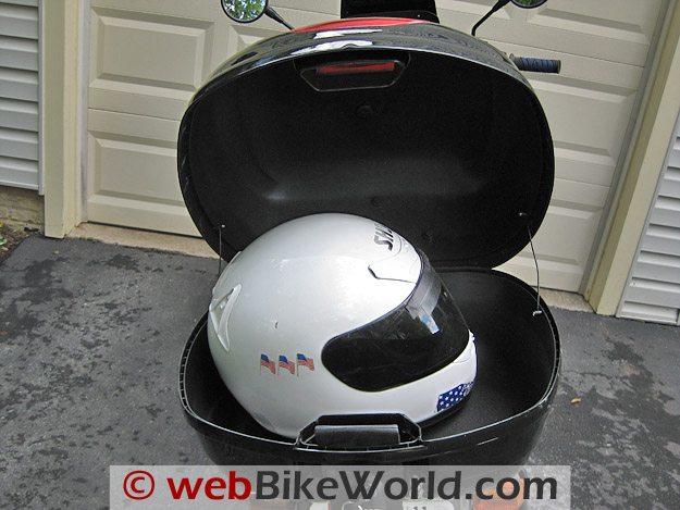 JC Whitney Top Case - Holds a Full-Face Helmet