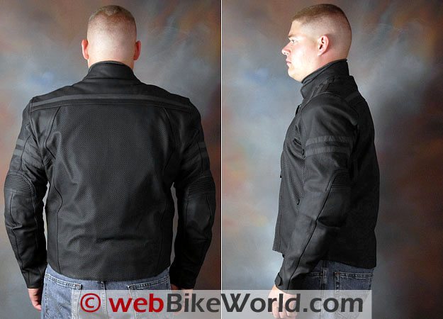 Teiz Motorsports Saratoga Jacket - Rear and Side Views