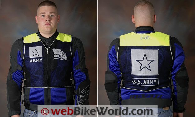 Victory Motorcycle New High Visibility Reflective Military Vest Medium  28636120  Walmartcom