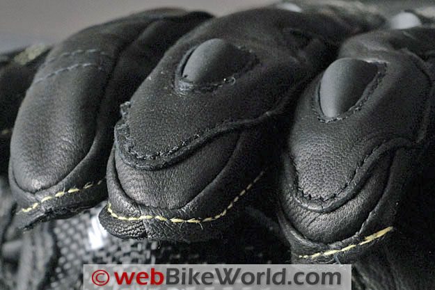 Eska GP Pro Gloves - Close-up of Fingertips