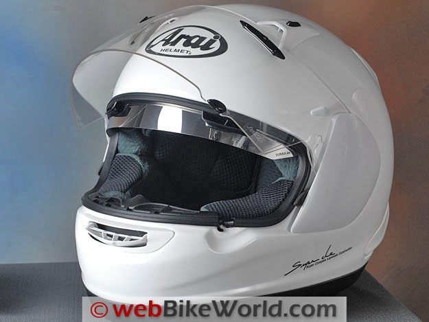 Sunax Sunshield - Installed in Arai RX-Q (Quantum) Helmet