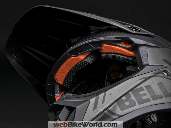 Bell Moto-9 Flex Eye Port and Peak