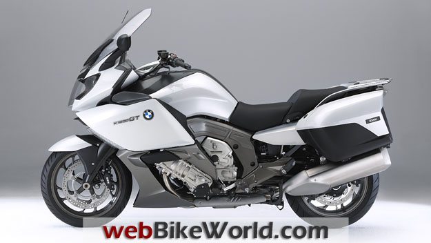 BMW K1600GT and K1600 GTL - White, Left Side