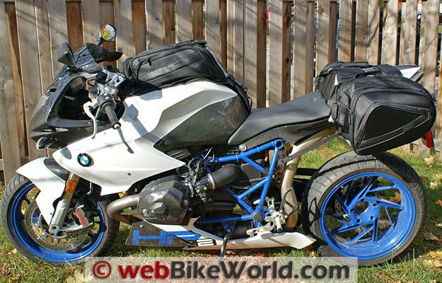 Motocentric Mototrek Luggage on BMW HP2