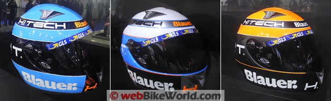 Blauer Helmets