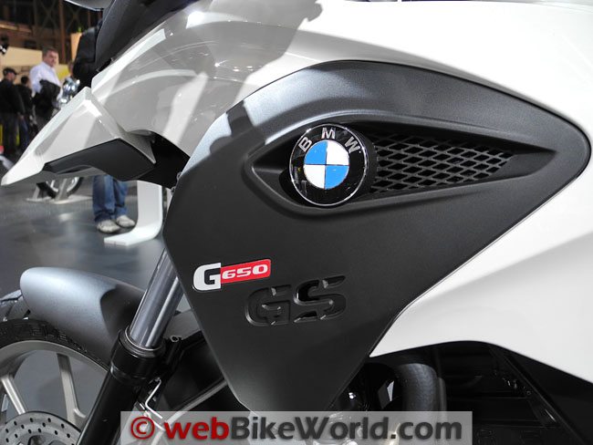 BMW G650GS Storage Tank