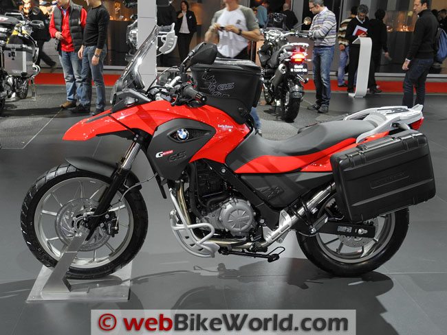 BMW G650GS - Red