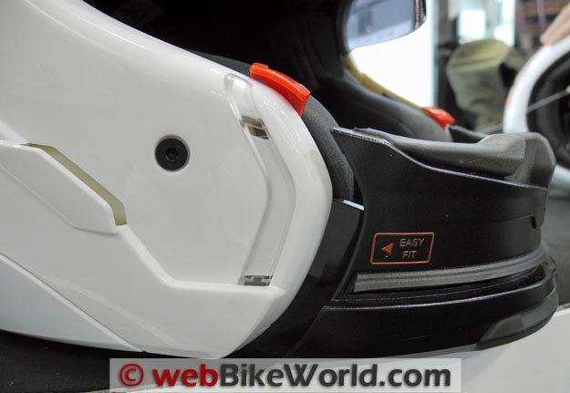 Caberg HyperX Helmets Easy Fit
